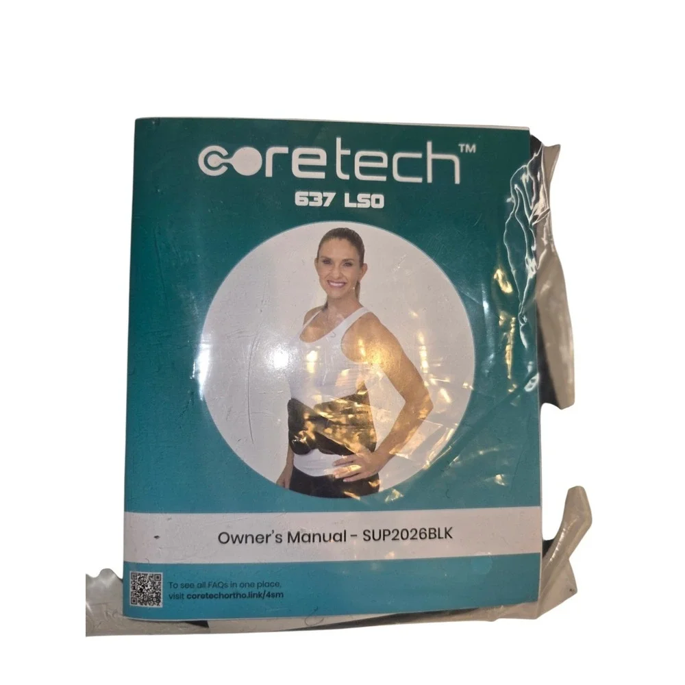 Coretech Back Lumbar Adjustable Brace 637 LSO size S to 4XL